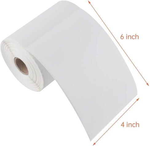 L LIKED 2 Rolls of 4" x 6" Direct Thermal Shipping Labels with 250 Labels/Roll in Saudi Arabia