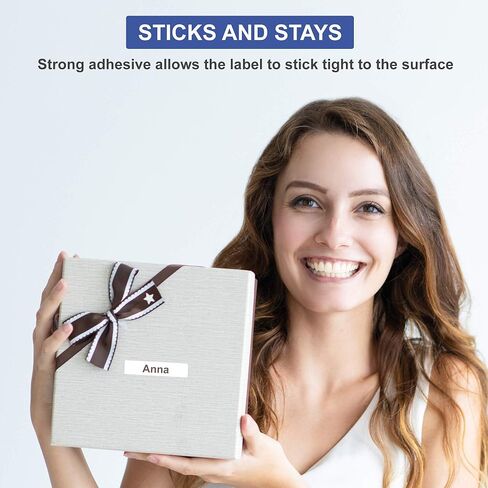 ملصقات عناوين TYH Supplies مقاس 0.5 × 1.75 بوصة، بيضاء غير لامعة، 16000 ملصق، طابعة ليزر ونفث الحبر، لاصق قوي، متوافق مع قالب Avery 8167 in Kuwait