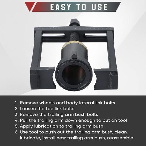 ATPEAM Rear Trailing Arm Bushing Tool | Trailing Arm Bushing Remover and Installer Tool | Bushing Press Kit for Honda & Acura in Saudi Arabia