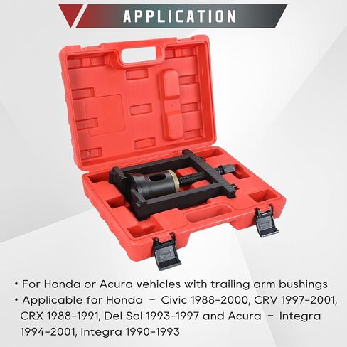ATPEAM Rear Trailing Arm Bushing Tool | Trailing Arm Bushing Remover and Installer Tool | Bushing Press Kit for Honda & Acura in Saudi Arabia