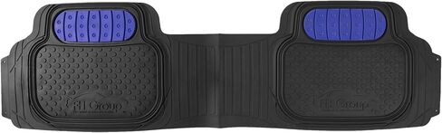 FH Group Car Floor Mats - Heavy-Duty Rubber Floor Mats for Cars, Universal Fit Full Set, Trimmable Automotive Floor Mats, ClimaProof Floor Mats For Most Sedan, SUV, Truck Floor Mats Beige in Saudi Arabia