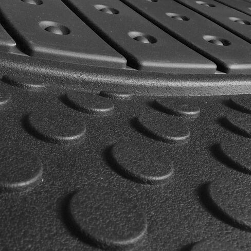 FH Group Car Floor Mats - Heavy-Duty Rubber Floor Mats for Cars, Universal Fit Full Set, Trimmable Automotive Floor Mats, ClimaProof Floor Mats For Most Sedan, SUV, Truck Floor Mats Beige in Saudi Arabia