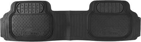 FH Group Car Floor Mats - Heavy-Duty Rubber Floor Mats for Cars, Universal Fit Full Set, Trimmable Automotive Floor Mats, ClimaProof Floor Mats For Most Sedan, SUV, Truck Floor Mats Beige in Saudi Arabia