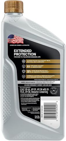 Valvoline Extended Protection Full Synthetic Motor Oil SAE 0W-20 1 QT, Case of 6 in Saudi Arabia