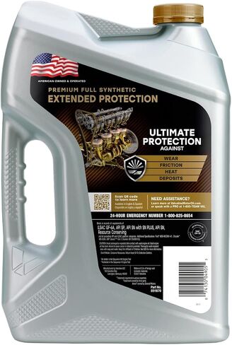 Valvoline Extended Protection Full Synthetic Motor Oil SAE 0W-20 1 QT, Case of 6 in Saudi Arabia