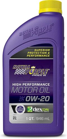 Royal Purple ROY51020 API-licensed SAE 0W-20 زيت محرك اصطناعي عالي الأداء - 5 كوارت. in Saudi Arabia