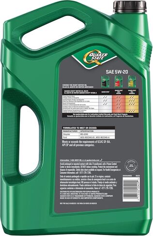 Quaker State 5W-20 Gasoline Engine Oil, 1 Quart in Saudi Arabia
