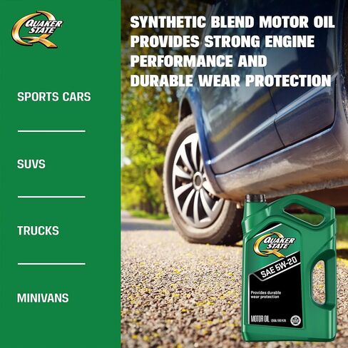 Quaker State 5W-20 Gasoline Engine Oil, 1 Quart in Saudi Arabia