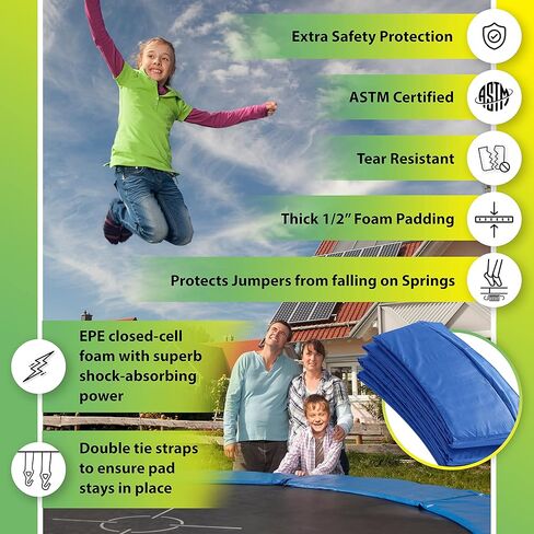 غطاء زنبركي بديل من Upper Bounce® Super Trampoline - وسادة أمان in Kuwait