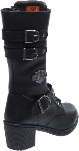 Harley-Davidson Women's Aldale 9.75-Inch Waterproof Motorcycle Boots D87162 in Saudi Arabia