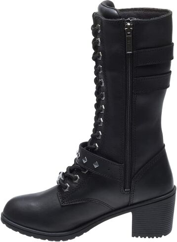 Harley-Davidson Women's Aldale 9.75-Inch Waterproof Motorcycle Boots D87162 in Saudi Arabia