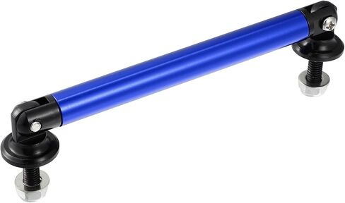 زوج واحد من X AUTOHAUX 100 مم 3.94 بوصة قضبان دعم مقسمة قابلة للتعديل أمامي وخلفي مصد الشفاه مقسم دعامة قضيب ربط قضبان دعم تناسب معظم المركبات باللون الأسود in Kuwait