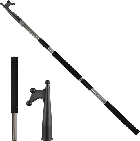 خطاف قارب عائم، عمود دفع للقوارب بطول 4 أقدام - 11 قدم، عمود تمديد قابل للتعديل متعدد الأغراض، أقطاب تمديد قضيب ربط السفينة مع خطاف قارب مضاد للخدش، تصميم متين وخفيف الوزن in Kuwait