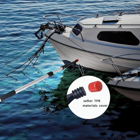 عمود خطاف القارب Besramtic لرسو السفن من 47.2 بوصة (3.93 قدم) إلى 82.6 بوصة (6.9 قدم عمود من الألومنيوم المؤكسد) in Kuwait