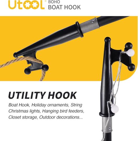 خطاف قارب UTOOL لعمود تمديد تلسكوبي يناسب الأعمدة الملولبة القياسية من Acme in Kuwait