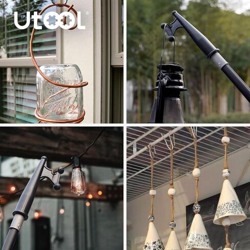 خطاف قارب UTOOL لعمود تمديد تلسكوبي يناسب الأعمدة الملولبة القياسية من Acme in Kuwait