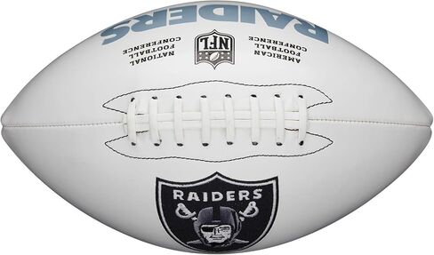 WILSON NFL Live Team Autograph Football in Saudi Arabia