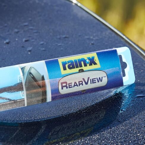 Rain-X 850029 RearView 12-A شفرة ممسحة خلفية، شفرة ممسحة خلفية مركبة 12 بوصة، تناسب Rock Lock 2 (عبوة من 1)، شفرات ممسحة بديلة للسيارات تلبي أو تتجاوز معايير جودة وتصميم OEM in Saudi Arabia