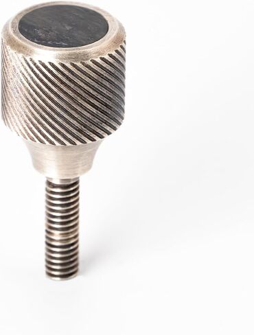 Saxophone Neck Screws Heavy 157 by KGU Music for alto, tenor, soprano, baritone sax for Selmer,Yanagisawa,Jupiter,Couesnon (998 Silver Brushed, Charoite) in Saudi Arabia