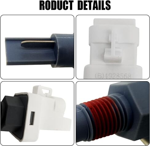 مستشعر مستوى السائل ONUNIQ 2872769 المتوافق مع محرك Cummins QSK50 يستبدل 2872768 4928568 CUM2872769 CUM2872768 CUM4928568 0200-GG3-008 in Kuwait