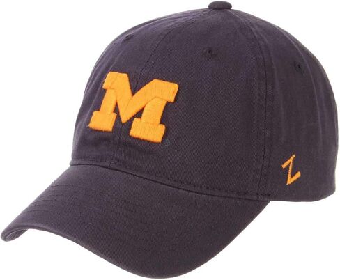 NCAA Zephyr Michigan Wolverines Mens Scholarship Relaxed Hat, Adjustable, Team Color in Kuwait