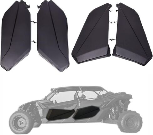 Lower Door Panels Insert Kit for Can Am Maverick X3 MAX 2017 2018 2019 2020 2021 2022 2023 2/4 Door (4 Door) in Kuwait