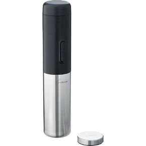 Electric Corkscrew with foil cutter, R1-17910, Black and Silver 2