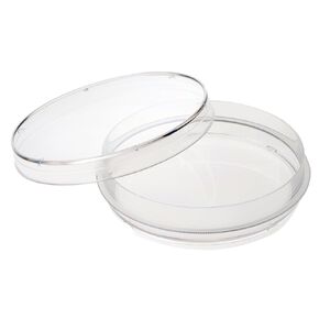 Celltreat 229623 100mm x 20mm Petri Dish w/Grip Ring, Sterile (case of 300)