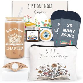 Gifts for Book Lovers - 6 PCS Book Lovers Gifts for Women - Bookish Gifts for Readers, Librarians, Bookworms - Mothers Day, Birthday Gifts for Book Reading Lovers Women Girl Friend, Book Themed Gifts