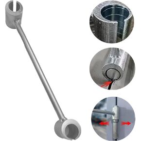Hinges Gap Adjusting Wrench, 2024 New Door Hinge Repair Tool, Adjustable Door Hinge Adjustment Wrench, 14-18 mm Door Hinge Tool for 0.35-0.7 Inch Flag Hinges, Dual Head Design (14-18mm)