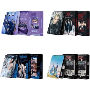 4Pcak/220Pcs Stray kids Photocards Lomo Cards Set Kpop Straykids Album Photo Cards Stay Skz Fans Merchandise