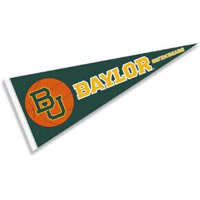 College Flags & Banners Co. Baylor BU Bears Basketball Pennant