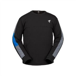Volcom Men's Standard Hydro Crew Snowboard Ski Fleece, ICE S4, X-Small