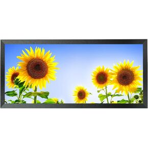 Mxtallup 9x23 Picture Frame Solid Wood 9x23 Poster Frame for Wall 9x23 Photo Frames Family Black (T22B923)