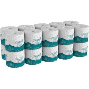 Georgia-Pacific Angel Soft Toilet Paper, 16880, Bulk Case of 80 Rolls, 450 Sheets Per Roll, Individually Wrapped, 2-Ply Soft and Strong Toilet Tissue