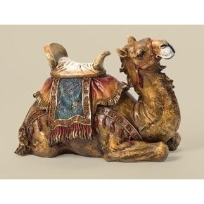 Joseph's Studio by Roman - Colored Camel Figure for 27" Scale Nativity Collection, 14.5" H and 21" W, Resin and Stone, Decorative, Collection, Durable, Long Lasting