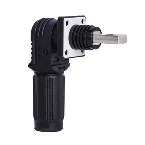 Battery Energy Storage Connector, Connectors High Current Quick Plug Terminal Flame Retardant IP67 Waterproof Elbow Power Terminal Right Angle Crimping Wiring 120A/200A (Positive Electrode)
