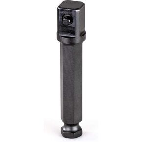 Rauckman Utility Product Impact Adapter - 1/2" Square Extension, 7/16" Hex Size - For 1/2" Drive Impact Sockets & Socket Sets - Built Tough With High Strength Alloy Steel