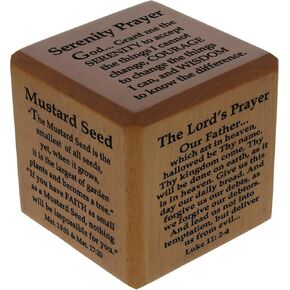 Popular Prayers Scripture Cube