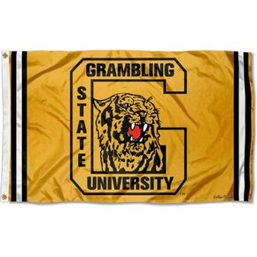 College Flags & Banners Co. Grambling State Tigers Vintage Retro Throwback 3x5 Banner Flag