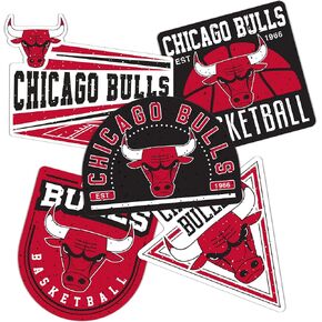Desert Cactus Chicago Bulls NBA Officially Licensed Sticker Vinyl Decal Laptop Water Bottle Car Scrapbook (Type 2-2)