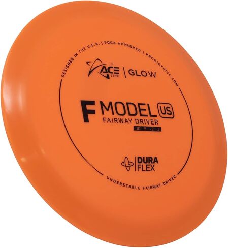 Ace Line Glow DuraFlex F Model US Fairway Driver Golf Disc [Colors May Vary] in Kuwait