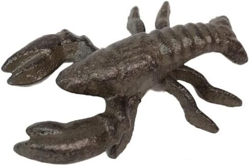 تمثال جراد البحر الصغير من الحديد الزهر من مجموعة ذا بريدج للديكور البحري والساحلي in Kuwait