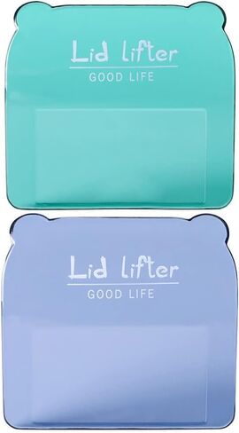 2 Pcs Blue and Green Toilet Seat Handle, Lid Lifter, Toilet Cover Lifter, Toilet Seat Lifter, Toilet Cover Support Lifter, Suitable Toilet Tools For Families, Offices And Hotel Bathrooms, 70x60 m in Saudi Arabia