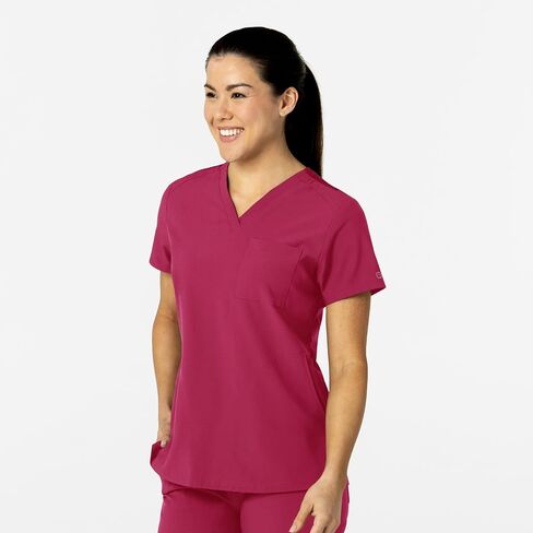 Wink Women's Flex-n-Reach V-Neck Scrub Top in Saudi Arabia