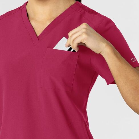Wink Women's Flex-n-Reach V-Neck Scrub Top in Saudi Arabia