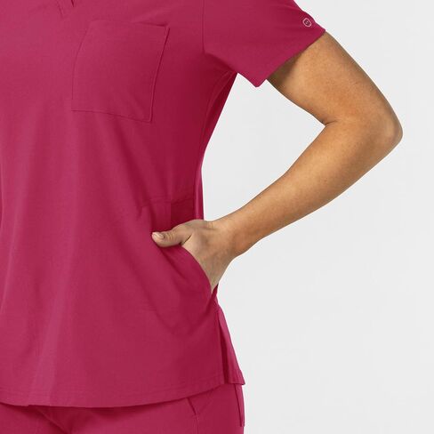 Wink Women's Flex-n-Reach V-Neck Scrub Top in Saudi Arabia