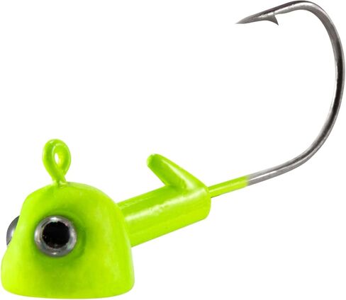 Dr.Fish 10 Pack Walleye Fishing Jig Heads 3D Eyes Stand Up Jigs Walleye Hook Lures Flat Bottom Fishing Swimbait Jig Freshwater Fishing Bass in Saudi Arabia