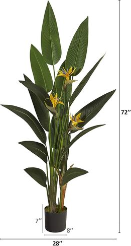 Nearly Natural 6ft. Bird of Paradise Artificial Plant in Saudi Arabia