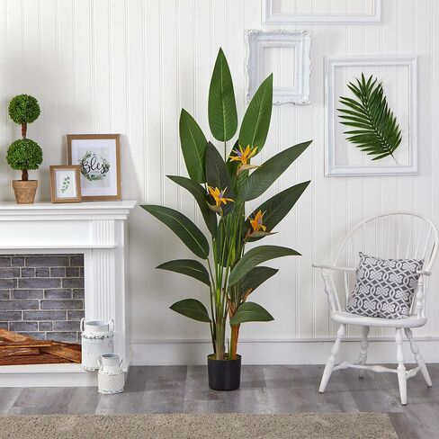 Nearly Natural 6ft. Bird of Paradise Artificial Plant in Saudi Arabia
